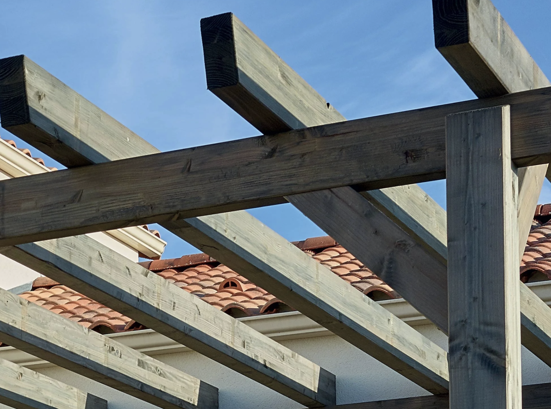 " Vivre en Bois "  Pergola Albizia