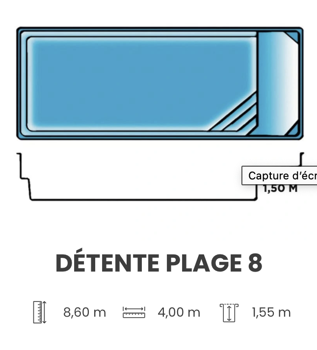 Piscine Détente Plage 8