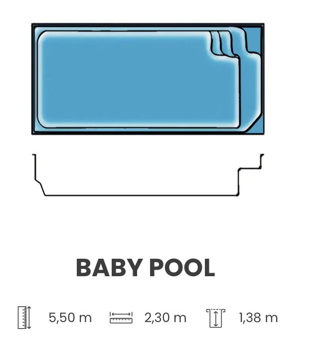 Piscine Baby Pool - Contemporaine