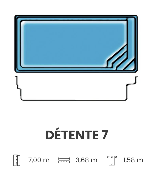 Piscine Détente 7 - Contemporaine