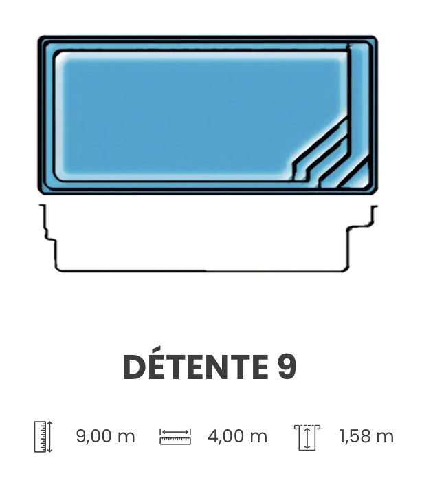 Piscine Détente 9 - Contemporaine