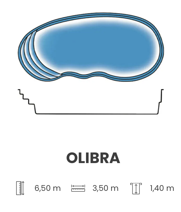 Piscine Olibra - Forme libre