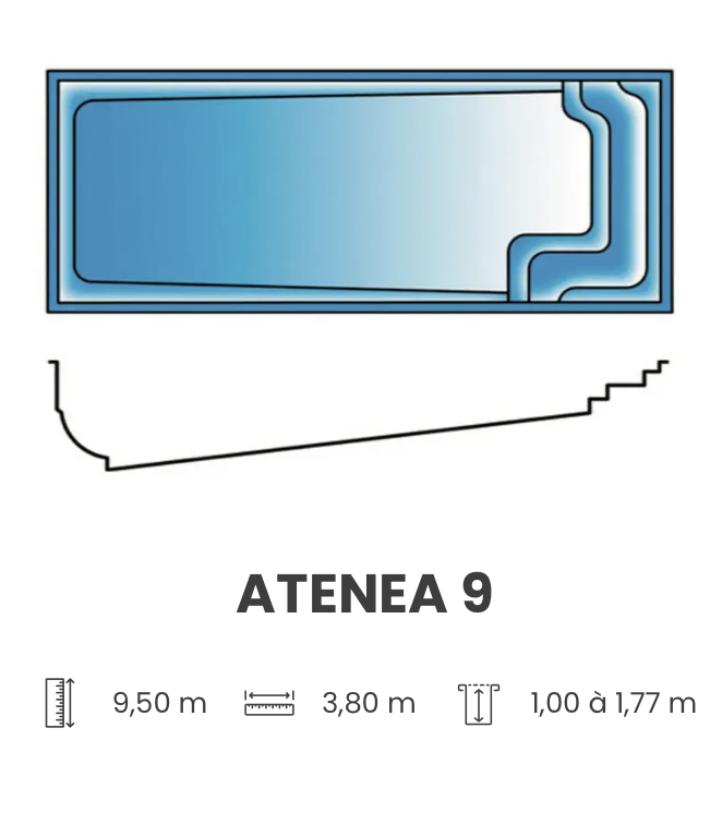  Piscine Atenea 9- Fond Pente